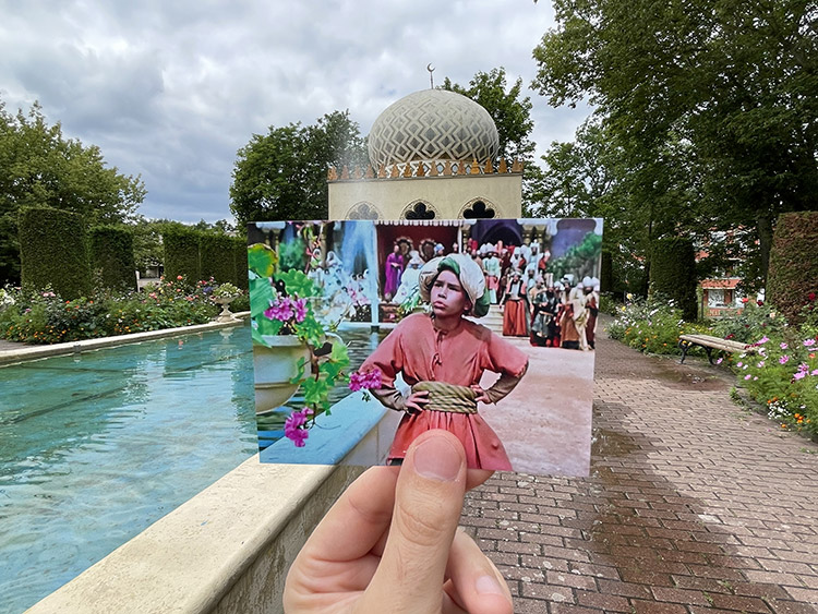 Filmset aus "Der kleine Muck", Filmpark Babelsberg