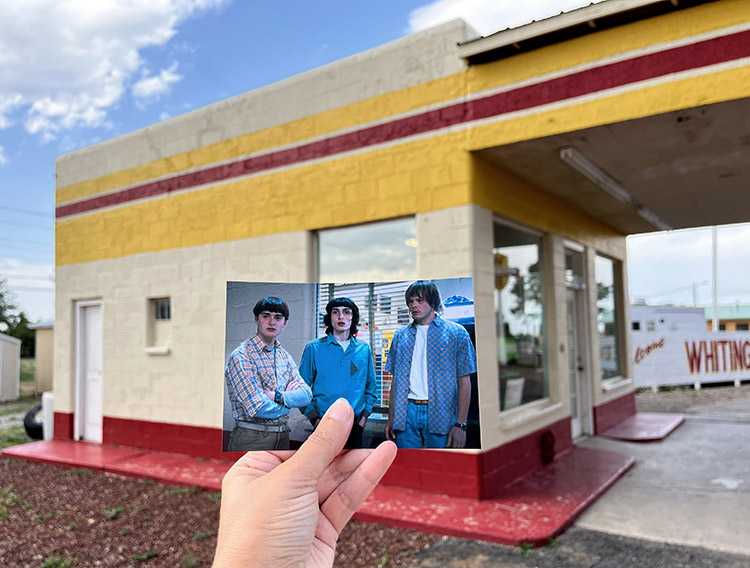 "Stranger Things"-Drehort Whiting Brothers Gas Station, New Mexico