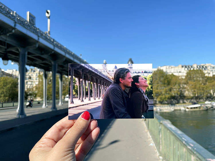 Inception Brücke Paris