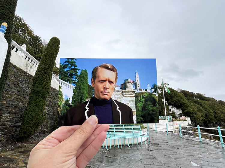 Szene aus "The Prisoner", Portmeirion, Wales