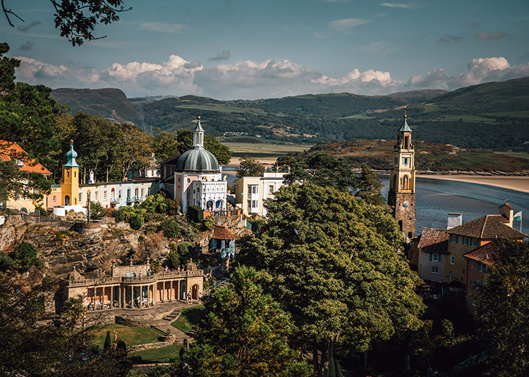 Portmeirion, Wales
