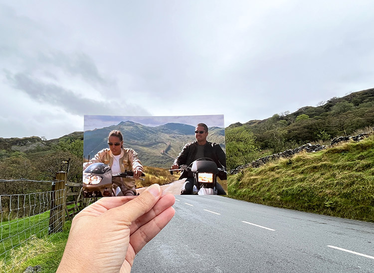 Szene aus "Lara Croft: Tomb Raider", Eryri National Park,