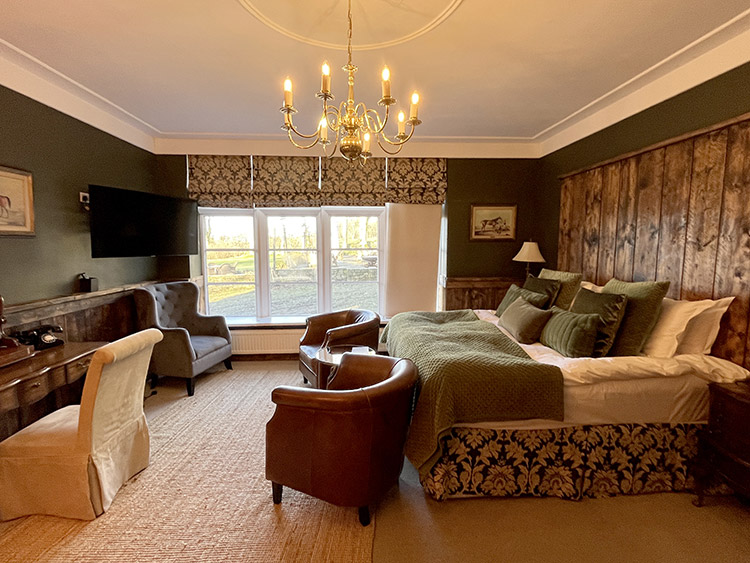 Das Zimmer von Jacob Elordi im Simonstone Hall Hotel