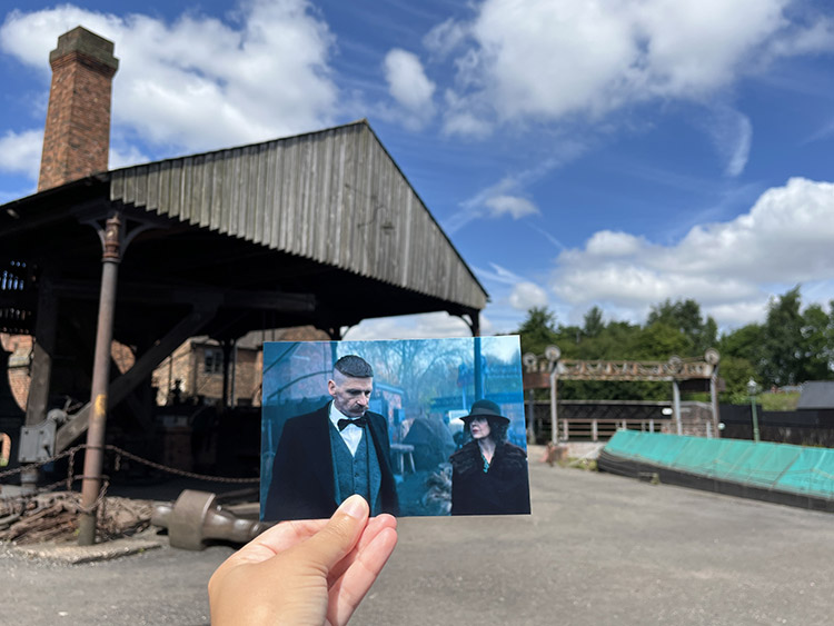 Szene aus "Peaky Blinders" im Black Country Living Museum