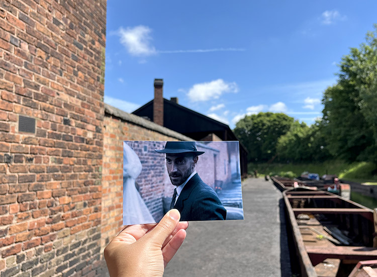 Szene aus "Peaky Blinders" im Black Country Living Museum 