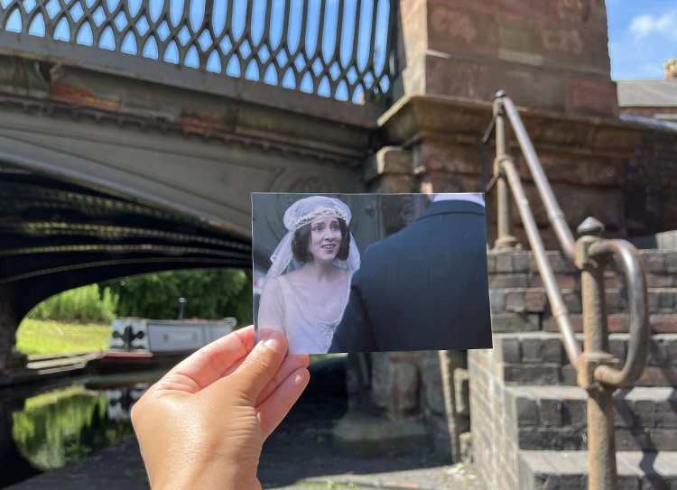 Szene aus "Peaky Blinders" im Black Country Living Museum 