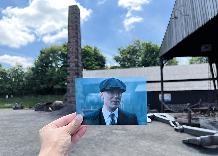 Szene aus "Peaky Blinders" im Black Country Living Museum