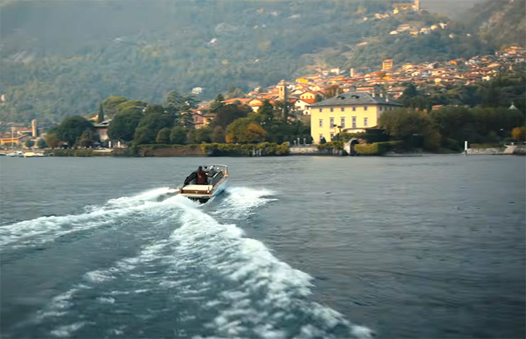 Szene aus "Der Teufel trägt Prada 2" am Comer See 