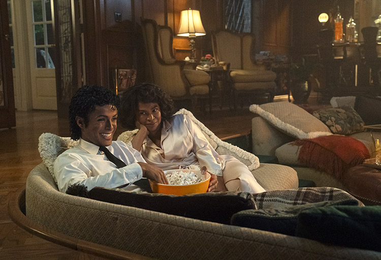 Szene aus "Michael" in Hayvenhurst, Encino, Los Angeles