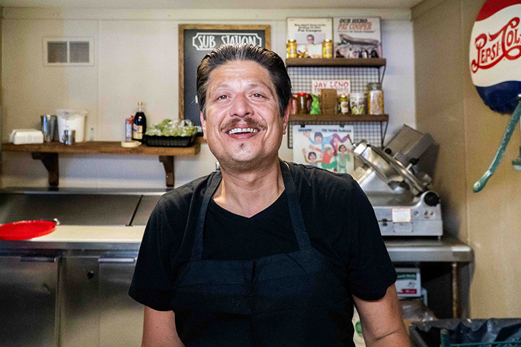 Chris Zucchero, Betreiber des Mr. Beef, Chicago