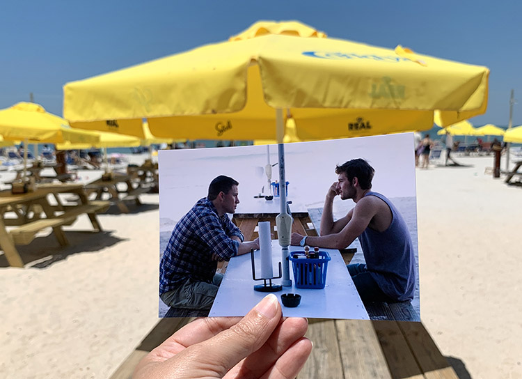 Szene aus "Magic Mike" im Caddy's on the Beach, Treasure Island, St. Pete-Clearwater