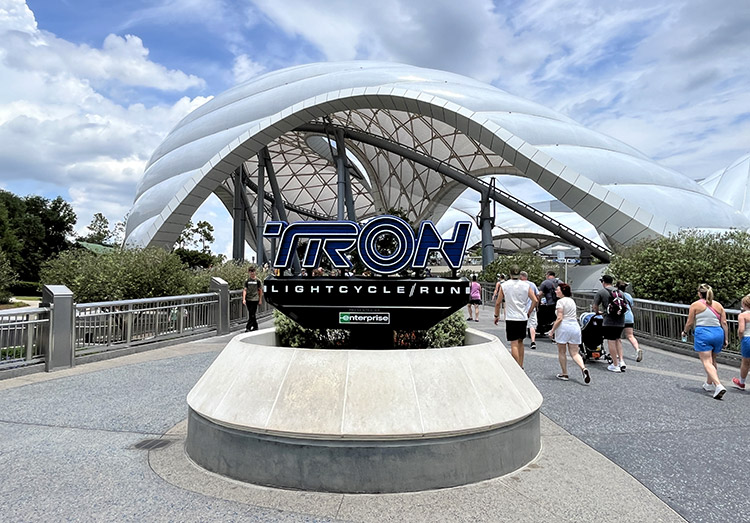 Tron Lightcycle Run, Magic Kingdom, Walt Disney World